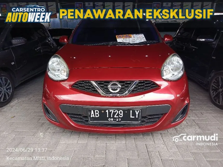 Jual Mobil Nissan March 2017 1.5L 1.5 di Yogyakarta Automatic Hatchback Merah Rp 125.000.000