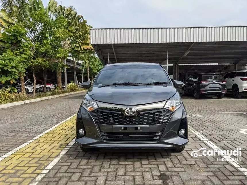 Jual Mobil Toyota Calya 2024 G 1.2 di Banten Manual MPV Abu