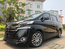 2015 Toyota Vellfire 2.5 G Van Wagon New Model Km4000 Pilot Seat TDP.225Jt