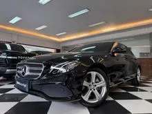 2017 Mercedes-Benz E250 2.0 Avantgarde CKD Sedan Reg 2018 Black On Black Km10rb Antik Speedo Digital Record ATPM #AUTOHIGH #BEST DEAL