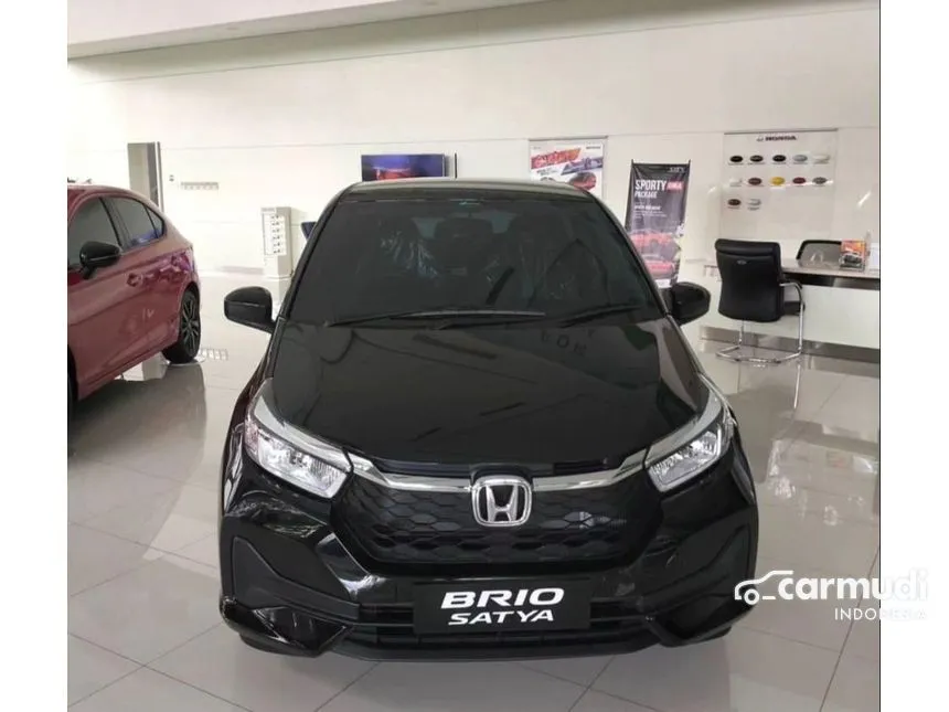 Jual Mobil Honda Brio 2024 E Satya 1.2 di Jawa Timur Automatic Hatchback Hitam Rp 192.800.000