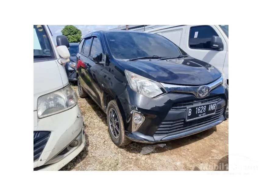 Jual Mobil Toyota Calya 2016 G 1.2 di Banten Automatic MPV Hitam Rp 104.000.000