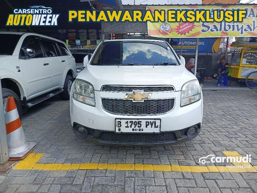 Jual Mobil Chevrolet Orlando 2015 LT 1.8 di Yogyakarta Automatic MPV Putih Rp 100.000.000