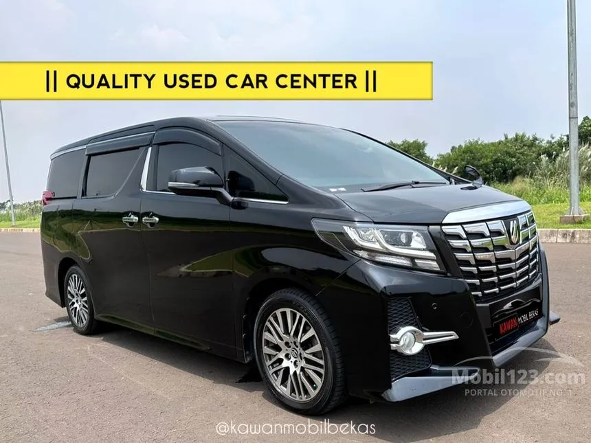 Jual Mobil Toyota Alphard 2016 GSC Package 2.5 di DKI Jakarta Automatic MPV Hitam Rp 615.000.000
