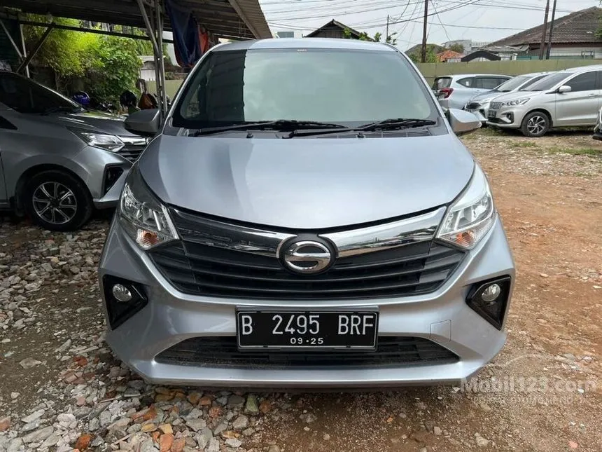 Jual Mobil Daihatsu Sigra 2020 R 1.2 di Banten Automatic MPV Silver Rp 128.000.000