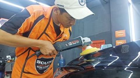 Scuto Platinum Store Bandung Bikin Cat Mobil Berkilau