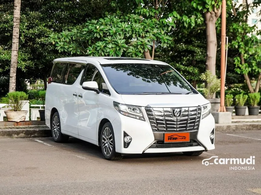 Jual Mobil Toyota Alphard 2017 G 2.5 di DKI Jakarta Automatic MPV Putih Rp 625.000.000