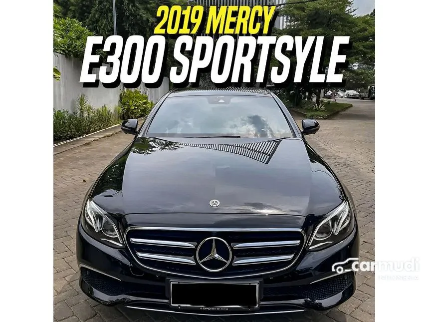 2019 Mercedes-Benz E300 Avantgarde SportStyle Sedan