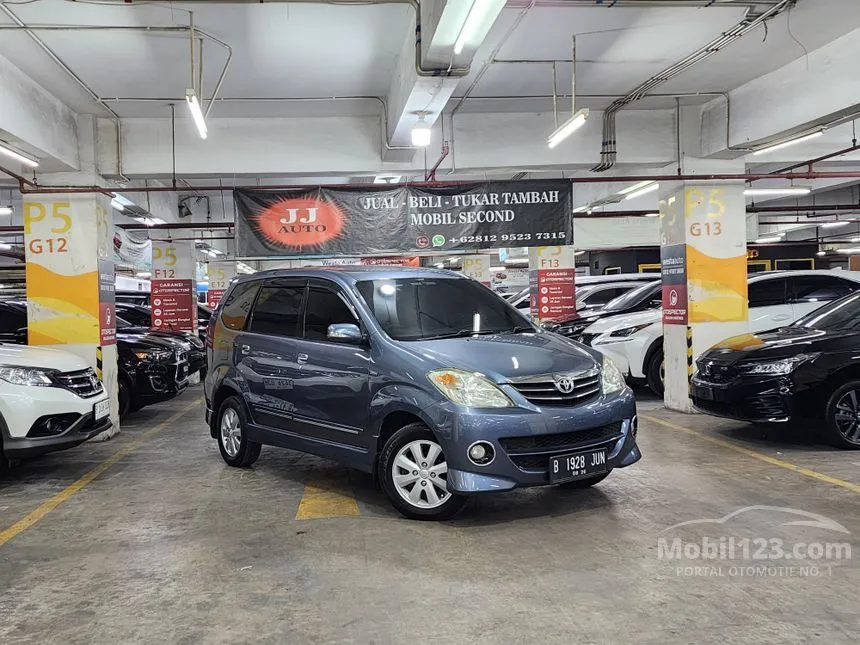 Jual Mobil Toyota Avanza 2011 S 1.5 di DKI Jakarta Automatic MPV Abu