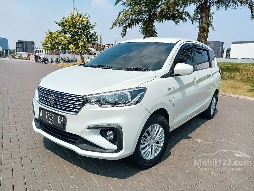 Jual Mobil Suzuki Ertiga 2018 GL 1.4 di Banten Manual MPV Putih Rp 143.900.000