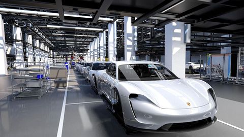 Porsche Is Developing Its Production Processes For The Taycan And The Future