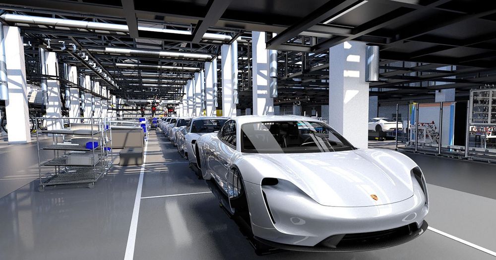 Porsche Is Developing Its Production Processes For The Taycan And The Future