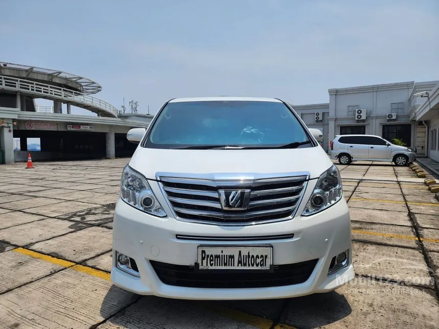 Jual Mobil Toyota Alphard 2013 G 2.4 di DKI Jakarta Automatic MPV Putih Rp 335.000.000