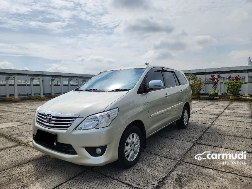 Jual Mobil Toyota Kijang Innova 2013 G 2.5 di DKI Jakarta Automatic MPV Silver Rp 218.000.000