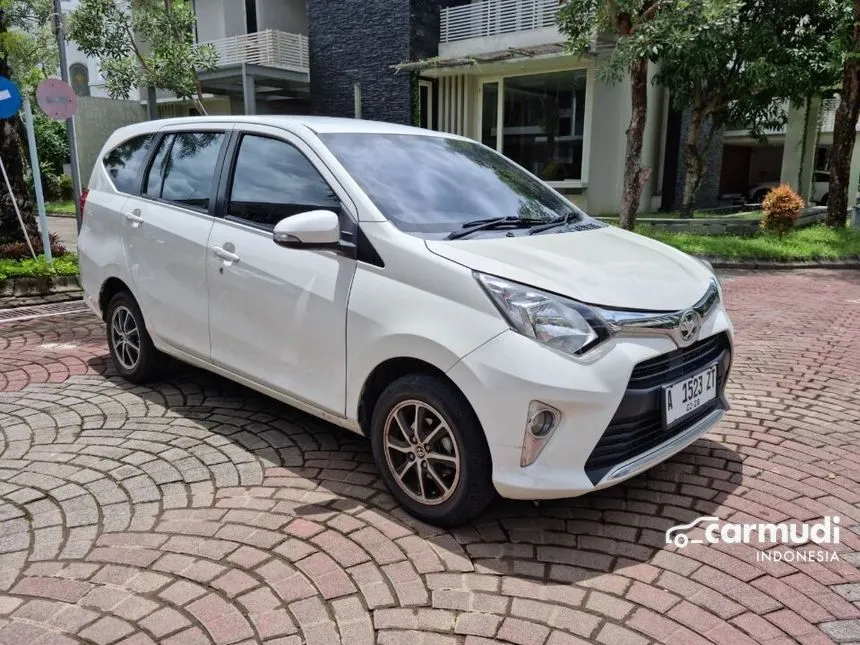 Jual Mobil Toyota Calya 2018 G 1.2 di Yogyakarta Automatic MPV Putih Rp 110.000.000