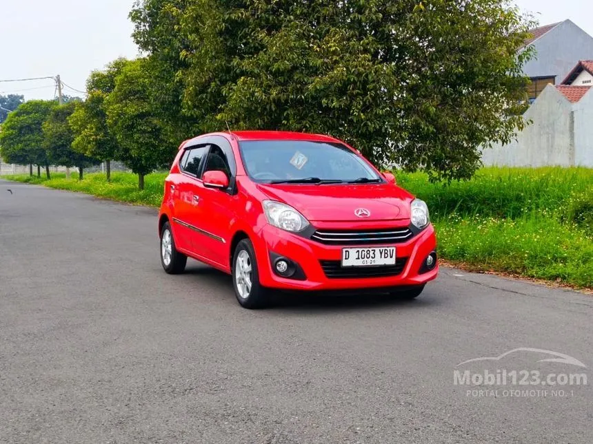 Jual Mobil Daihatsu Ayla 2018 X 1.0 di Jawa Barat Manual Hatchback Merah Rp 97.000.000