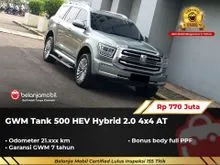 2024 GWM Tank 2.0 500 HEV SUV HYBRID 4x4 AWD AT Silver Metalik