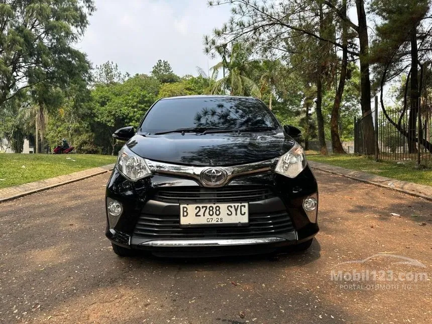 Jual Mobil Toyota Calya 2018 G 1.2 di Jawa Barat Automatic MPV Hitam Rp 110.000.000