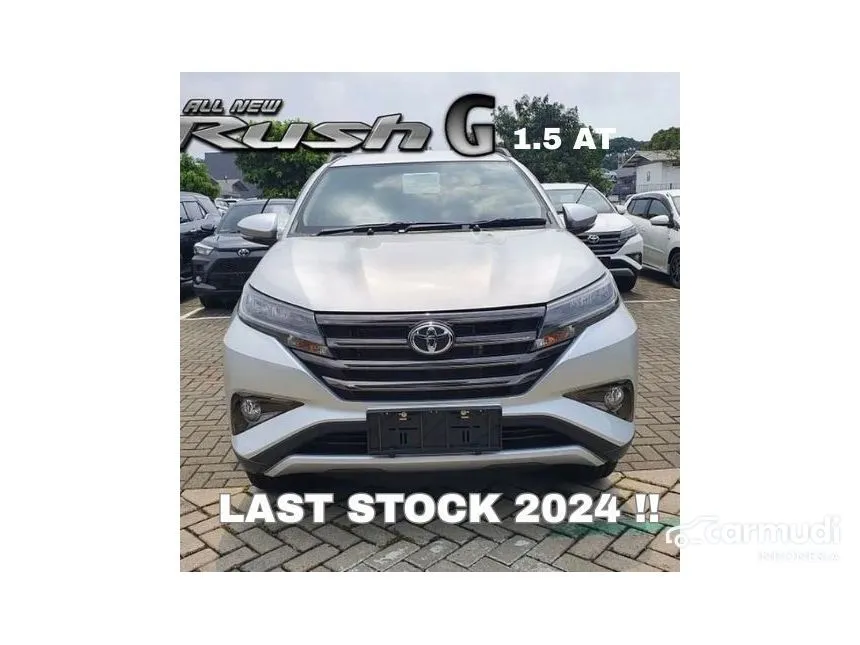 Jual Mobil Toyota Rush 2024 G 1.5 di Jawa Barat Automatic SUV Silver Rp 267.200.000