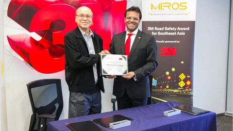 MIROS And 3M Launch Regional Road Safety Award