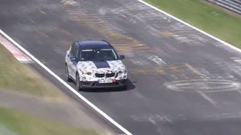 แอบดู 2016 BMW X1 ทดสอบสมรรถนะแบบโหดๆ ในเนอร์เบิร์กริง (ชมคลิป)