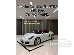 2015 Porsche Boxster 2.7 Convertible