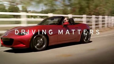 Mazda USA's "Driving Matters" Campaign Gets Emotional With The MX-5