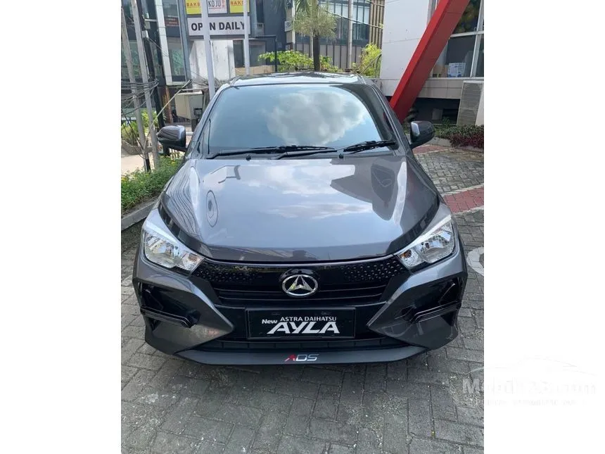 Jual Mobil Daihatsu Ayla 2024 X ADS 1.0 di DKI Jakarta Automatic Hatchback Abu