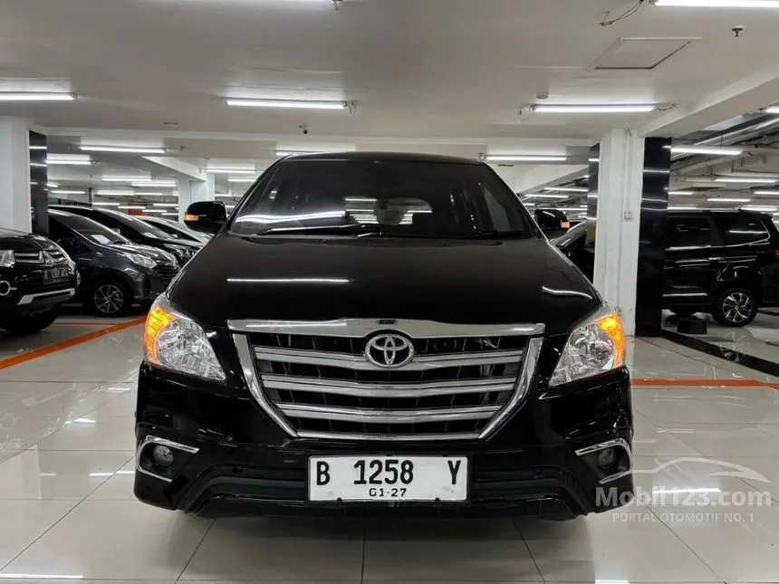 Jual Mobil Toyota Kijang Innova 2015 V 2.0 di DKI Jakarta Manual MPV Hitam Rp 157.000.000