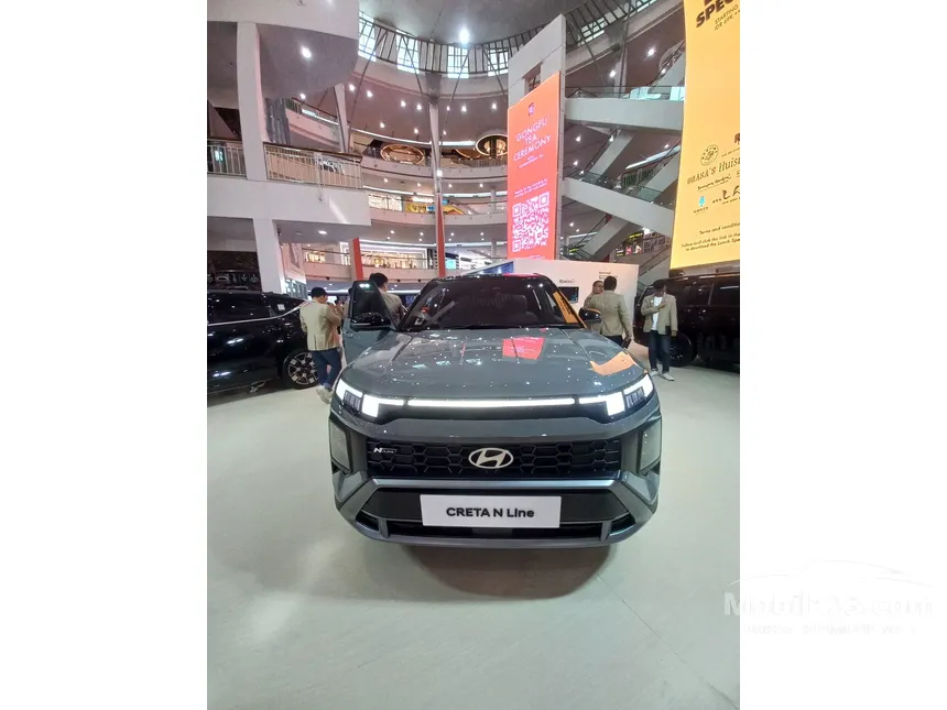 Jual Mobil Hyundai Creta 2025 N Line 1.5 di DKI Jakarta Automatic SUV Abu