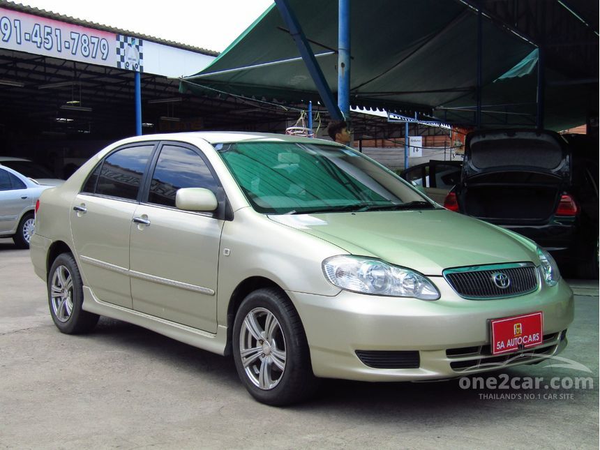 Toyota corolla altis 2002