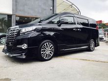 TOYOTA ALPHARD 3.5 SAC UNREG 2016 SUNROOF 4CAM