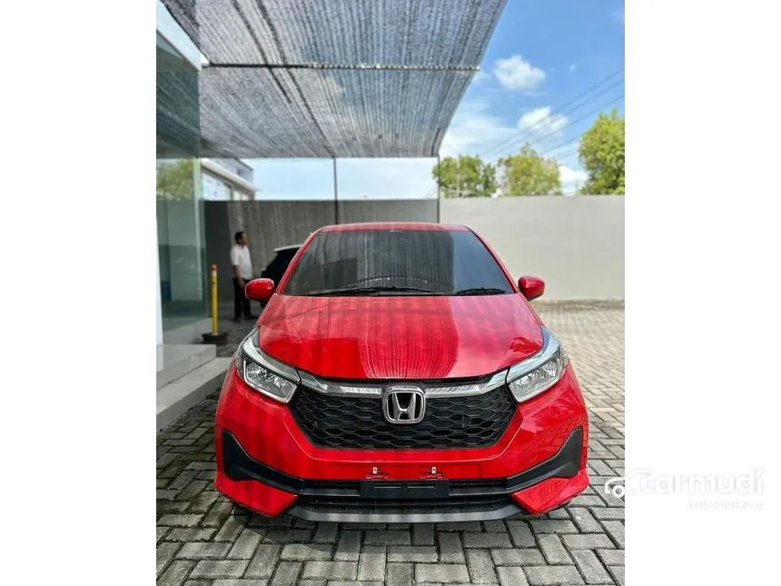 Jual Mobil Honda Brio 2024 E Satya 1.2 di Jawa Barat Automatic Hatchback Merah Rp 194.300.000