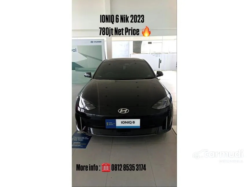 Jual Mobil Hyundai IONIQ 6 2023 di DKI Jakarta Automatic Fastback Hitam Rp 430.000.000