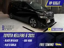 2020 Toyota Vellfire 2.5 G MPV Black Hitam Velfire