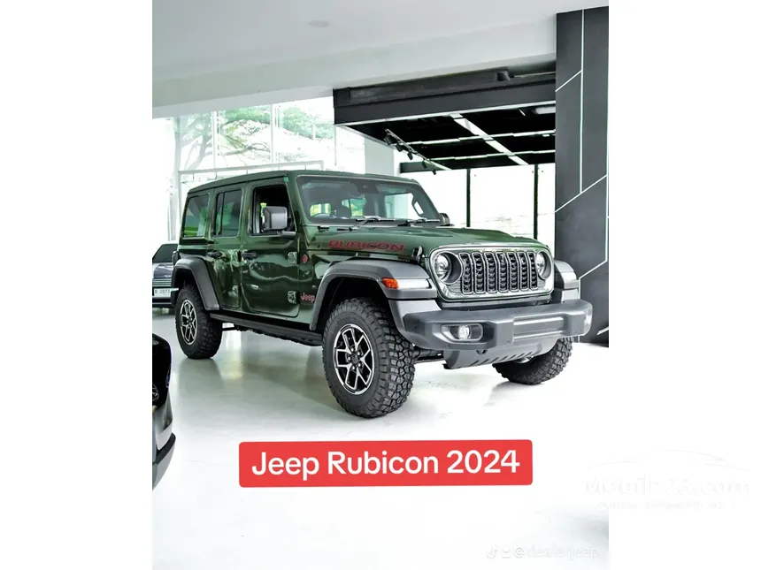 Jual Mobil Jeep Wrangler 2024 Rubicon Unlimited 2.0 di DKI Jakarta Automatic SUV Hijau Rp 2.395.000.000