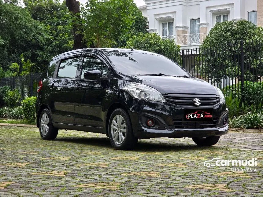 Jual Mobil Suzuki Ertiga 2015 GL 1.4 di Banten Automatic MPV Hitam Rp 122.000.000