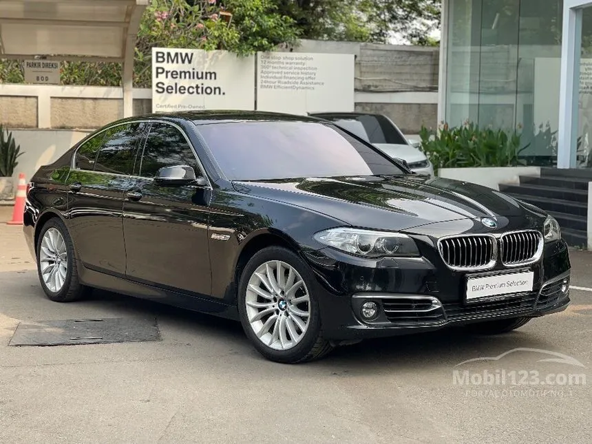 Jual Mobil BMW 528i 2016 Luxury 2.0 di DKI Jakarta Automatic Sedan Hitam Rp 400.000.000