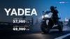 ยาเดีย เปิดตัว Yadea รุ่น GT80 และ GT80-P รถมอเตอร์ไซค์ไฟฟ้า