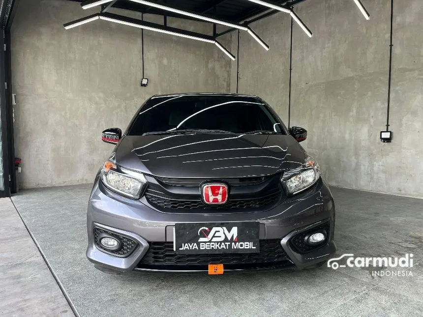 Jual Mobil Honda Brio 2018 Satya E 1.2 di Jawa Timur Manual Hatchback Abu