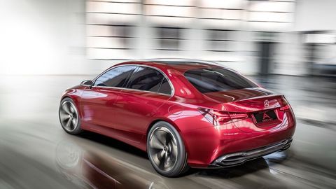 Shanghai 2017: Mercedes-Benz Unveils Concept A Sedan