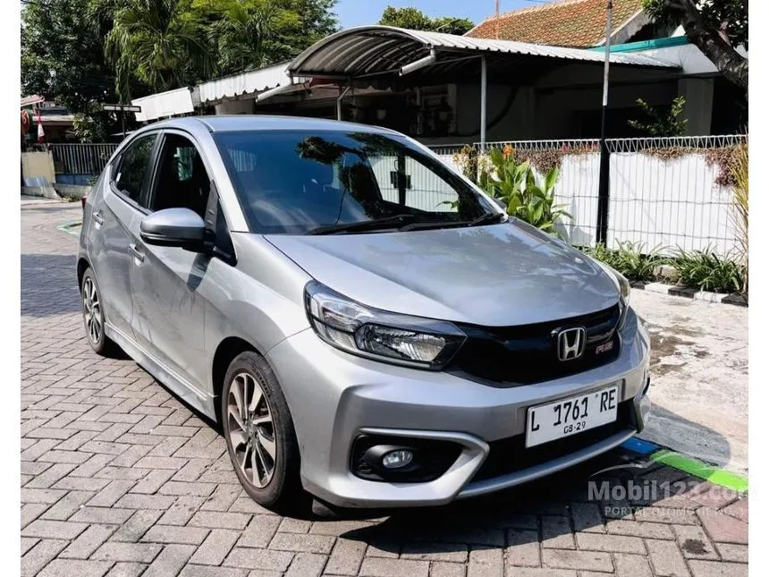 Jual Mobil Honda Brio 2019 RS 1.2 di Jawa Timur Manual Hatchback Silver Rp 165.000.000
