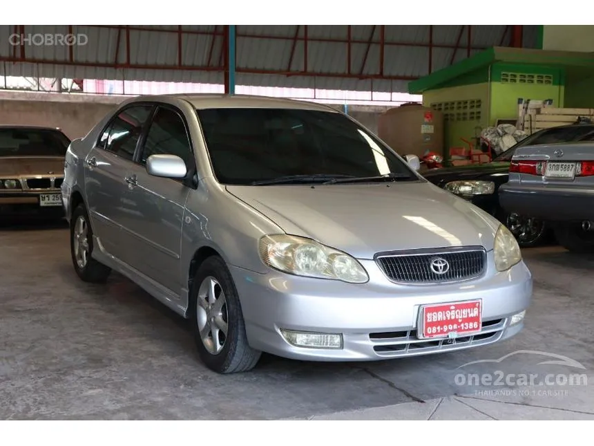 2003 Toyota Corolla Altis E Sedan