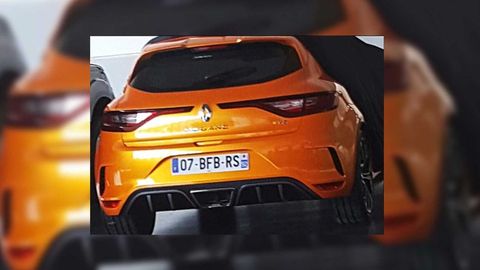 Spied: 2018 Renault Megane RS Bares Rear End