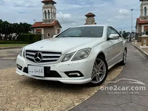 2010 Mercedes-Benz E250 1.8 AMG Dynamic Coupe