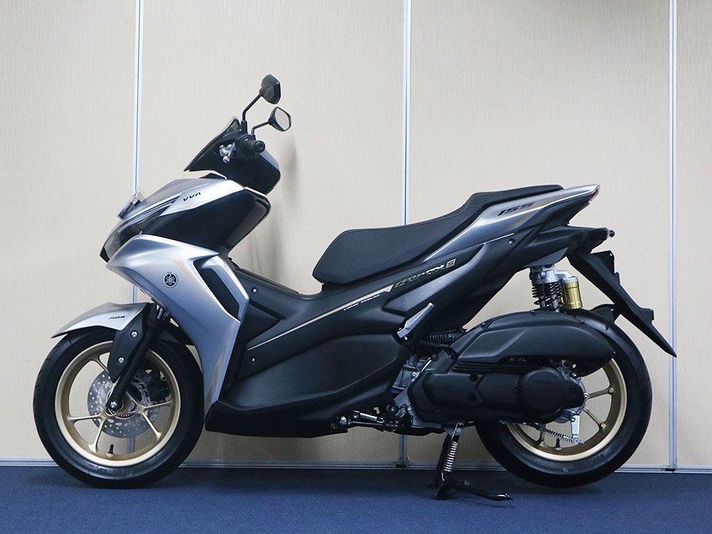 Tiga Alasan Yamaha Aerox Tidak Pakai Rem Belakang Cakram