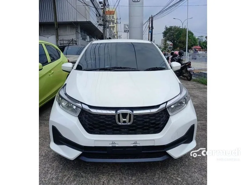 Jual Mobil Honda Brio 2024 E Satya 1.2 di Banten Automatic Hatchback Putih Rp 10.000.000