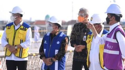 Didatangi Jokowi, Tol Trans Jawa Koridor Pantura Segera Terbangun
