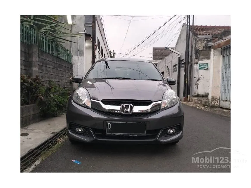 Jual Mobil Honda Mobilio 2016 E 1.5 di Jawa Barat Manual MPV Abu