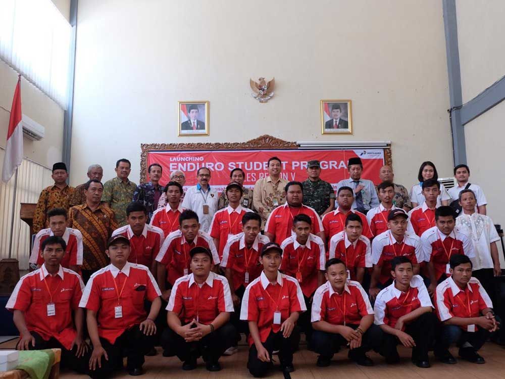 PT Pertamina Lubricants Gelar Enduro Student Program di Madiun